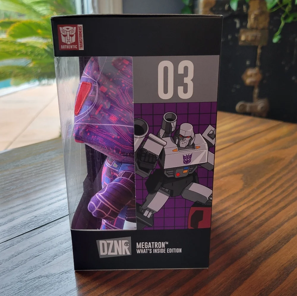 NIB -- Transformers Megatron Collectible Action Plush